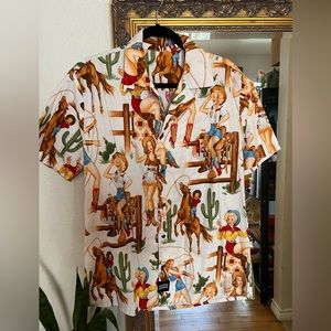 Aloha Rodeo Western Pearlsnap Button Down
